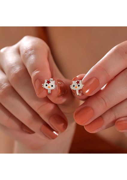 Gümüş Kedi Çocuk Küpesi fiyatları