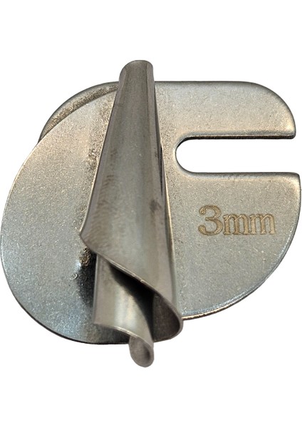 Düz Makine Kıvırma Aparatı 3mm / DY602-B 3mm