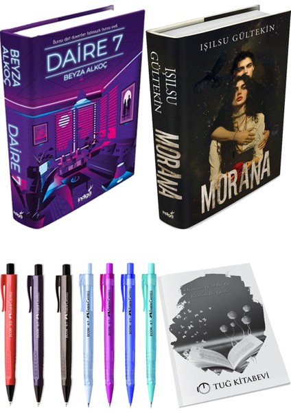 Morana Ciltli Işılsu Gültekin ve Daire 7 Ciltli Beyza Alkoç 2li Set