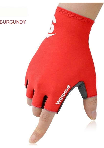 Açık Hava Sporları Yaz Bisiklet Güneşten Korunma Yarım Parmak Eldiven (Yurt Dışından)