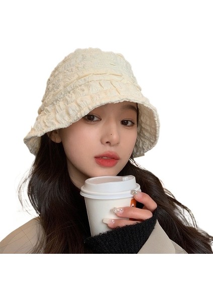 Balıkçı Şapkası Yaz Açık Seyahat Tüm Maç Güneş Kremi Güneşlik (Yurt Dışından)