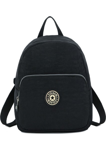 Kadın Çiçekli Sırt Çantası, Hafif Kadın Çantası, Seyahat Okul Çantası (Yurt Dışından)