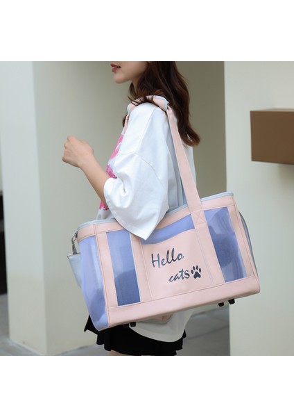 Çanta Taşınabilir Kedi Çantası Evcil Hayvan Çantası Omuz Nefes Alabilir (Yurt Dışından) fiyatları