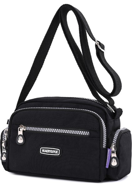 Crossbody Kadın Bez Çanta Omuz Naylon Çanta Su Geçirmez Günlük Çanta (Yurt Dışından)
