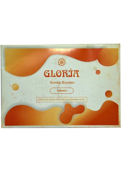LISINYA214 Kumaş Boyası Turuncu 10 gr Pkt
