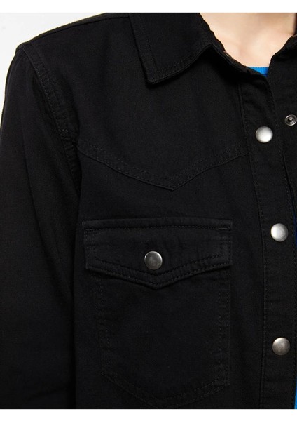 Uzun Kollu Kadın Rodeo Jean Gömlek fiyatları