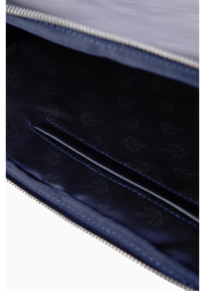 El Geçmeli Clutch Çanta Portföy (CN316TDS08) - Lacivert