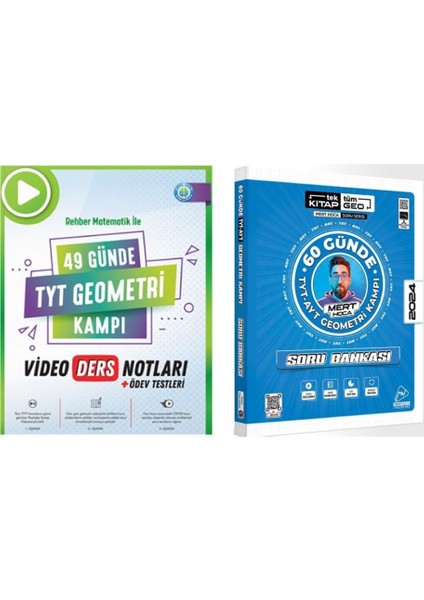 Rehber Matematik 49 Günde TYT Geometri Kampı - Mert Hoca Yayıncılık 60 Günde TYT AYT Geometri Soru Bankası