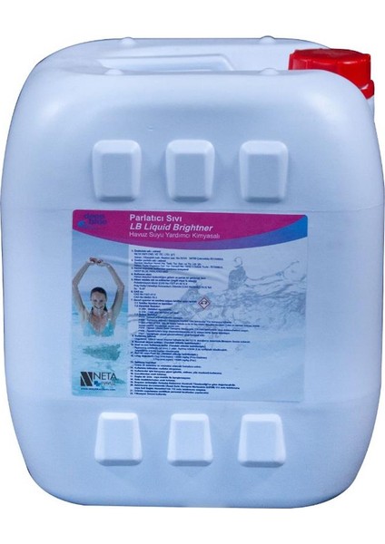 Havuz Suyu Parlatıcı Sıvı 20KG Deep Blue