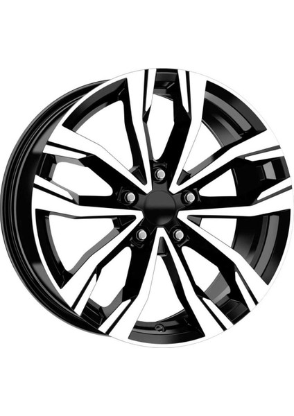 EMR-DY746-06 7.0X16"-5X100 ET35 57.1 Black Jant (4 Adet)