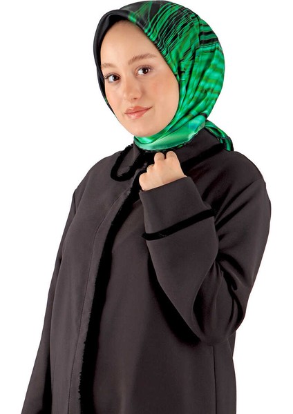 Zümrüt Gökkuşağı Desen Sura Ipek Eşarp fiyatları