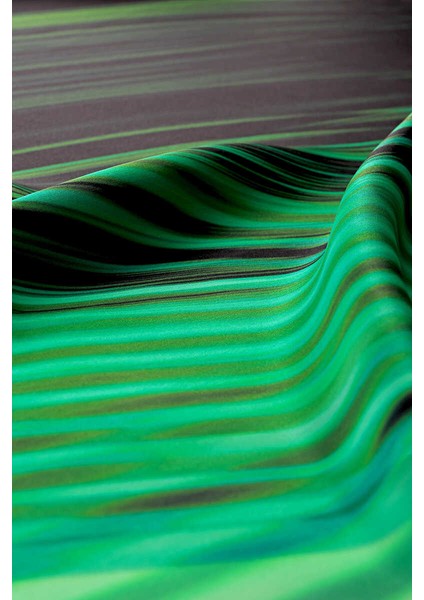 Zümrüt Gökkuşağı Desen Sura Ipek Eşarp modelleri