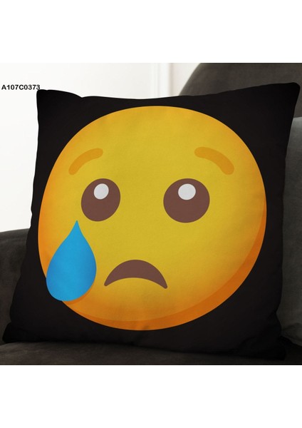 Kırlent Kılıf Çift Tarafı Baskılıdır Süet Kümaş