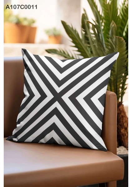 Kırlent Kılıf Çift Tarafı Baskılıdır Süet Kümaş