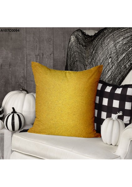 Kırlent Kılıf Çift Tarafı Baskılıdır Süet Kümaş