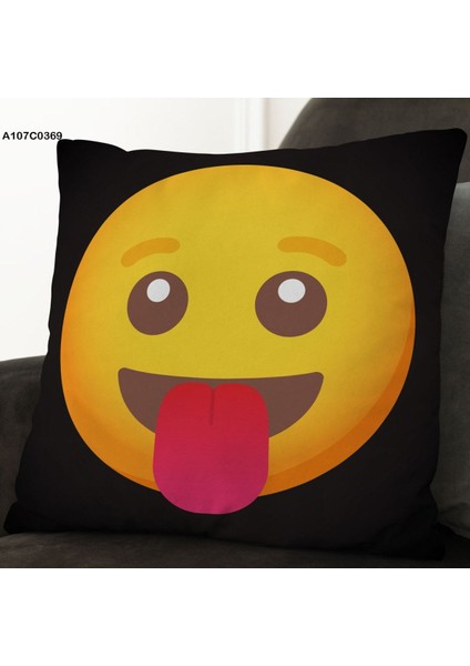 Kırlent Kılıf Çift Tarafı Baskılıdır Süet Kümaş