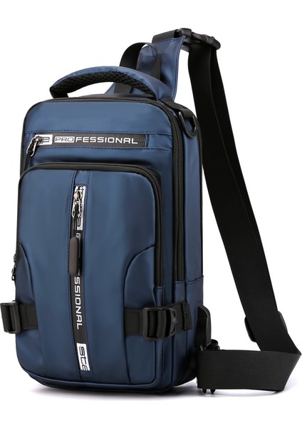 Erkek Göğüs Çantası, Erkek Çantası, Modaya Uygun Çok Fonksiyonlu Küçük Omuz Çantası, Gündelik Çapraz Çanta, Taşınabilir Erkek Omuz Çapraz Çanta (Yurt Dışından)