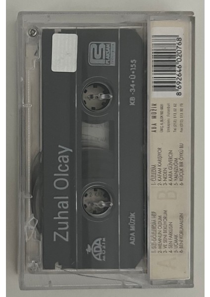 Zuhal Olcay Küçük Bir Öykü Bu Kaset (Orjnal Dönem Baskı Kaset) fiyatları