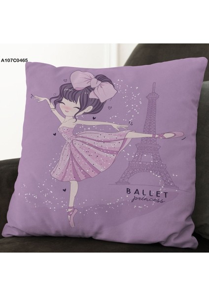 Kırlent Kılıf Çift Tarafı Baskılıdır Süet Kümaş