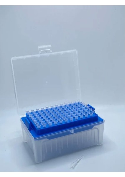 10UL Racked Pipet Tip (1 Paket 96 Adet)