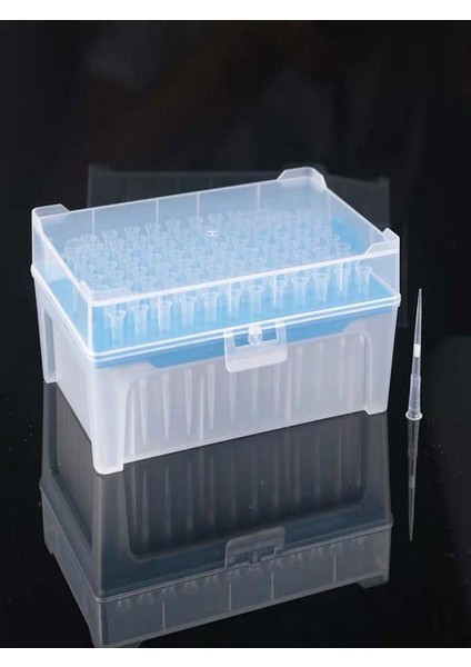 10UL Racked Pipet Tip (1 Paket 96 Adet)