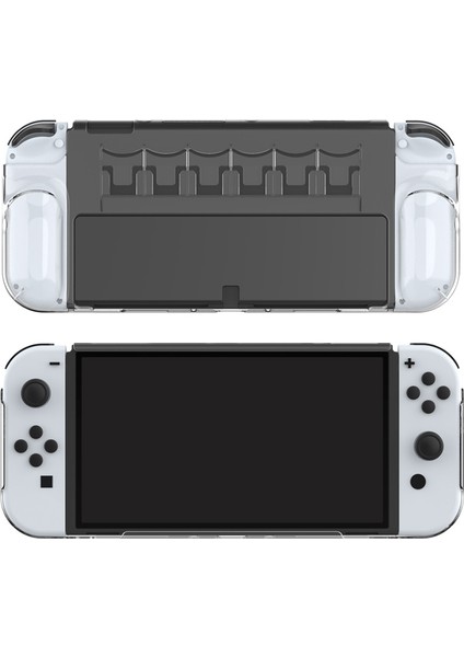 Nintendo Switch OLED Koruyucu Kılıf Şeffaf Mika Dobe TNS-1190