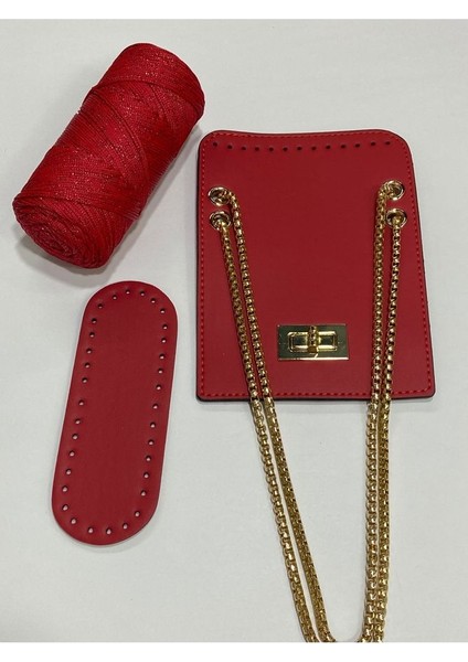 Zincirli Çanta Örgü Seti / Zincirli Model