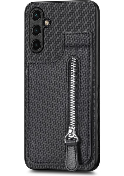 Samsung Galaxy A24 4g Darbeye Dayanıklı Karbon Fiber Koruyucu Kapak, Fermuarlı Cep (Yurt Dışından) fiyatları