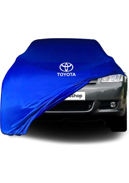 Ultra Shop Toyota Corolla Verso Araba Brandası Mavi Kumaş Penye Toz Geçirmez Oto Garaj Branda