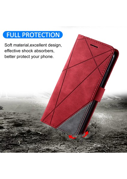 Samsung Galaxy Xcover 5 Cüzdan Pu Deri Telefon Arka Kapak (Yurt Dışından)