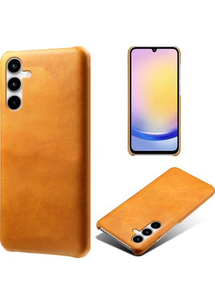 Samsung Galaxy A15 5g Buzağı Dokulu Pu Deri + Pc Sert Telefon Kılıfı (Yurt Dışından)