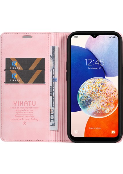 Samsung Galaxy A24 4g Litchi Dokulu Deri Cüzdan Kılıfı (Yurt Dışından) fiyatları