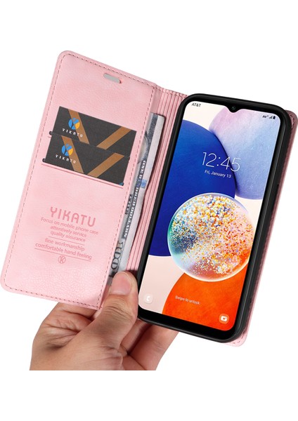 Samsung Galaxy A24 4g Litchi Dokulu Deri Cüzdan Kılıfı (Yurt Dışından) indirimleri