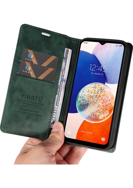 Samsung Galaxy A24 4g Litchi Dokulu Deri Cüzdan Kılıfı (Yurt Dışından) indirimleri