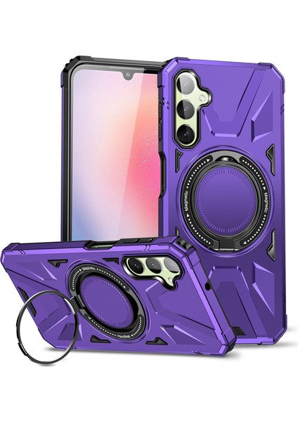 Samsung Galaxy A05 4g Tpu+Pc Manyetik Telefon Kılıfı (Yurt Dışından)