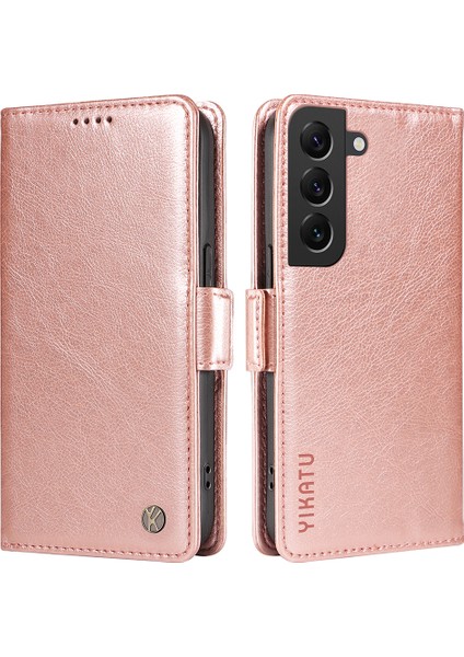 Samsung Galaxy S21+ 5g Cüzdan Kılıf Pu Deri Standlı Flip Telefon Kapağı (Yurt Dışından)