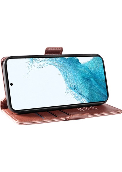 Samsung Galaxy S21+ 5g Cüzdan Kılıf Pu Deri Standlı Flip Telefon Kapağı (Yurt Dışından)