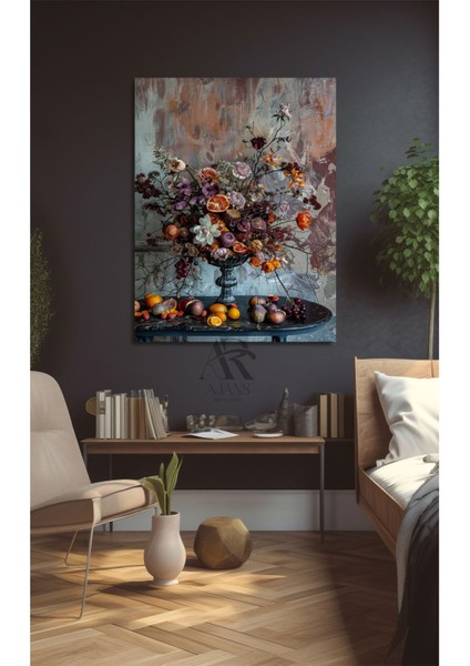 Vazodaki Meyveler Kanvas Tablo
