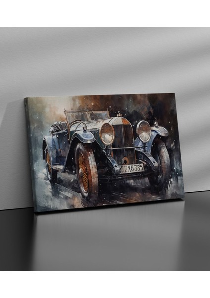 Nostalji Araba Kanvas Tablo modelleri