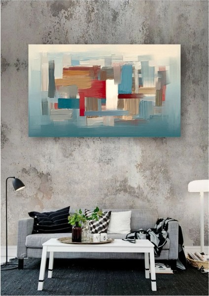 Yağlı Boya Görünümlü Dekoratif Kanvas Tablo