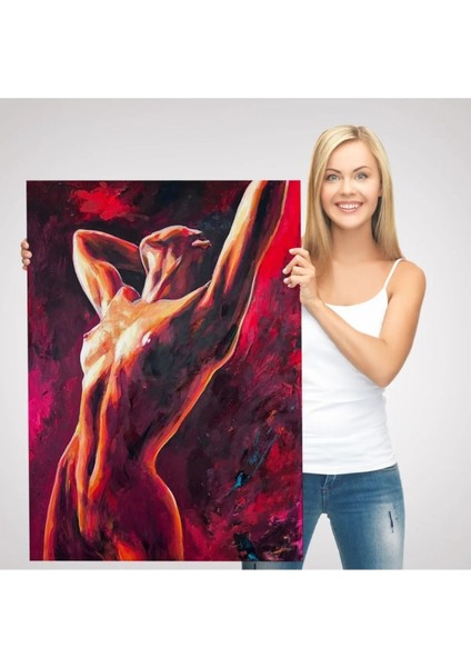 Dans Eden Kadın Dekoratif Duvar Tablosu modelleri