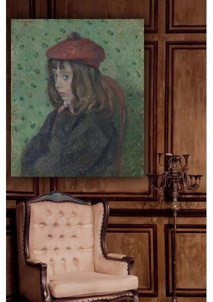 Portrait Of Felix Pissarro Kanvas Tablo