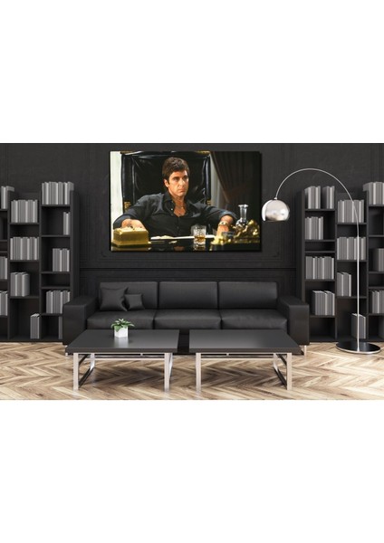 Tony Montana Scarface - Al Pacino Duvar Tablosu Kanvas Canvas