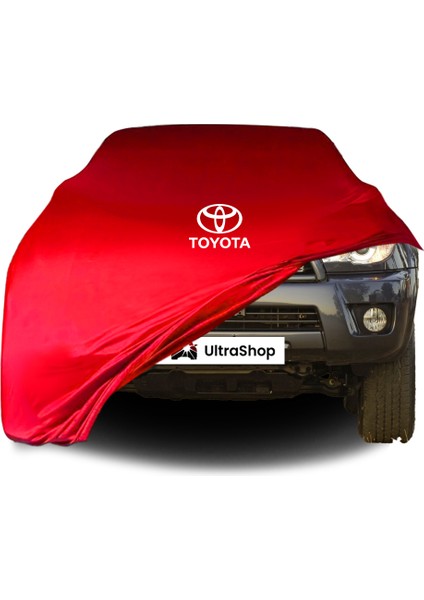 Ultra Shop Toyota 4runner 5 (2009-) Araba Brandası Kırmızı Kumaş Penye Toz Geçirmez Oto Garaj Branda
