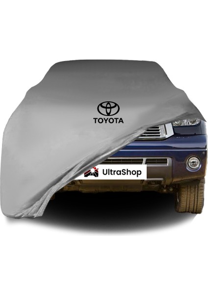 Ultra Shop Toyota Tundra 2 (2006-2021-) Araba Brandası Gri Kumaş Penye Toz Geçirmez Oto Garaj Branda
