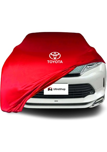 Ultra Shop Toyota Harrier 3 (XU60) (2013-2020) Araba Brandası Kırmızı Kumaş Penye Toz Geçirmez Oto Garaj Branda