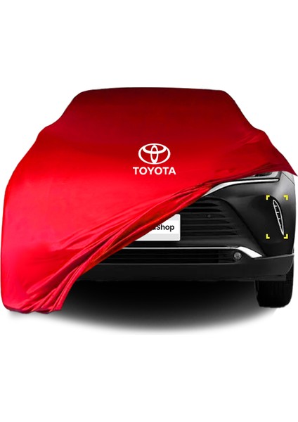Ultra Shop Toyota Venza 2 (XU80) (2020-) Araba Brandası Kırmızı Kumaş Penye Toz Geçirmez Oto Garaj Branda