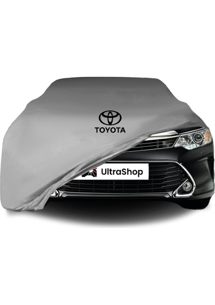 Ultra Shop Toyota Camry 7 (XV50) (2011-2017) Araba Brandası Gri Kumaş Penye Toz Geçirmez Oto Garaj Branda