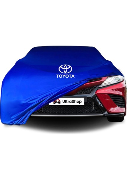 Ultra Shop Toyota Camry 8 (XV70) (2017-) Araba Brandası Mavi Kumaş Penye Toz Geçirmez Oto Garaj Branda