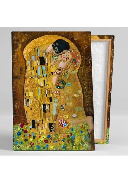 Ilk Öpücük Tablosu Gustav Klimt The Kiss Kanvas Tablo fiyatları
